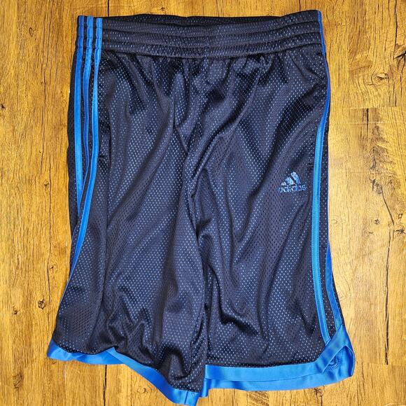 adidas basketball lined elastic pull on shorts size 18/20 boys 2 pair - Picture 3 of 7